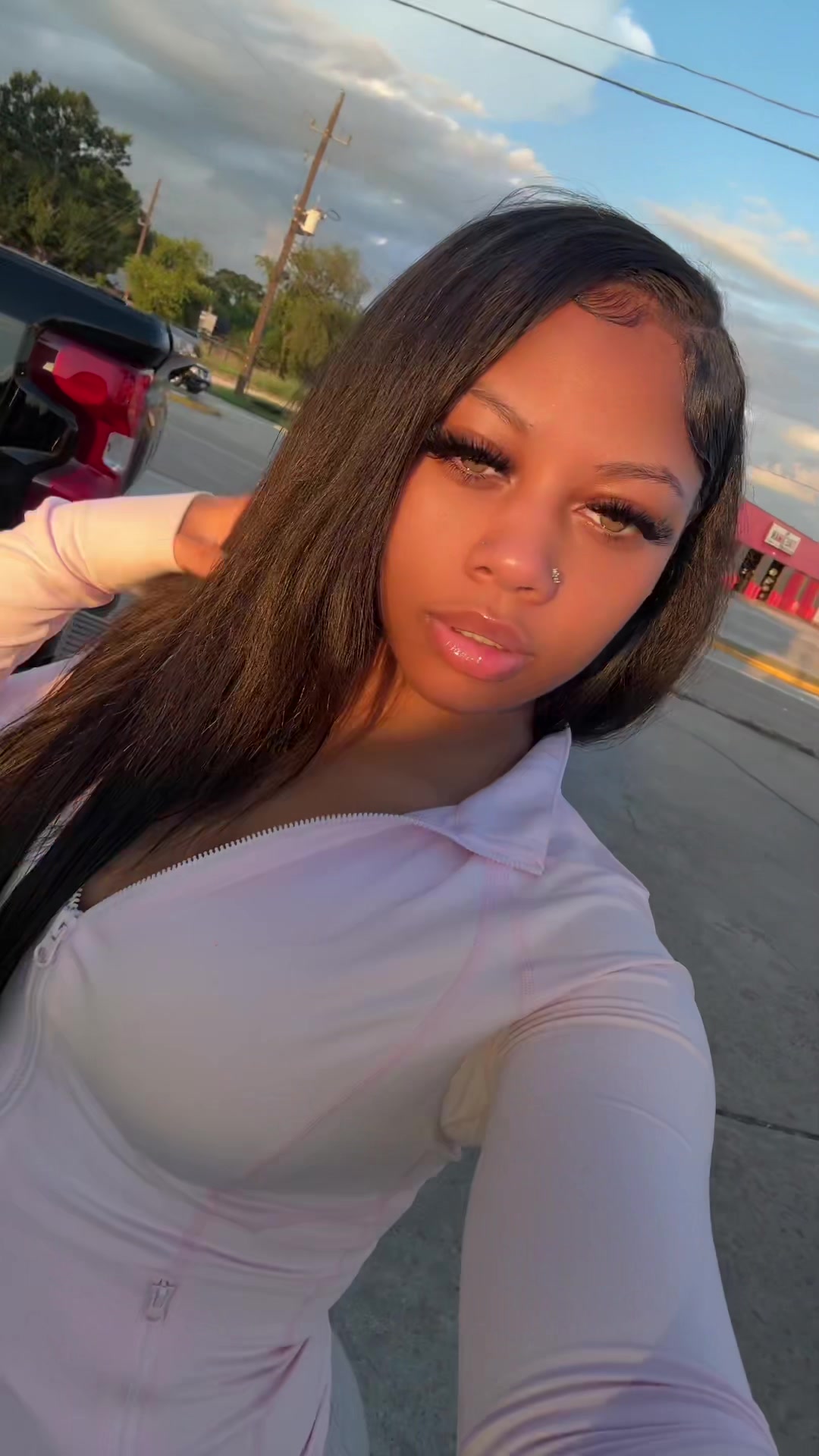 TikTok post by @theariellelynn for Mscoco Hair. Caption reads: The best clip ins ever ✨ @Mscoco Hair .