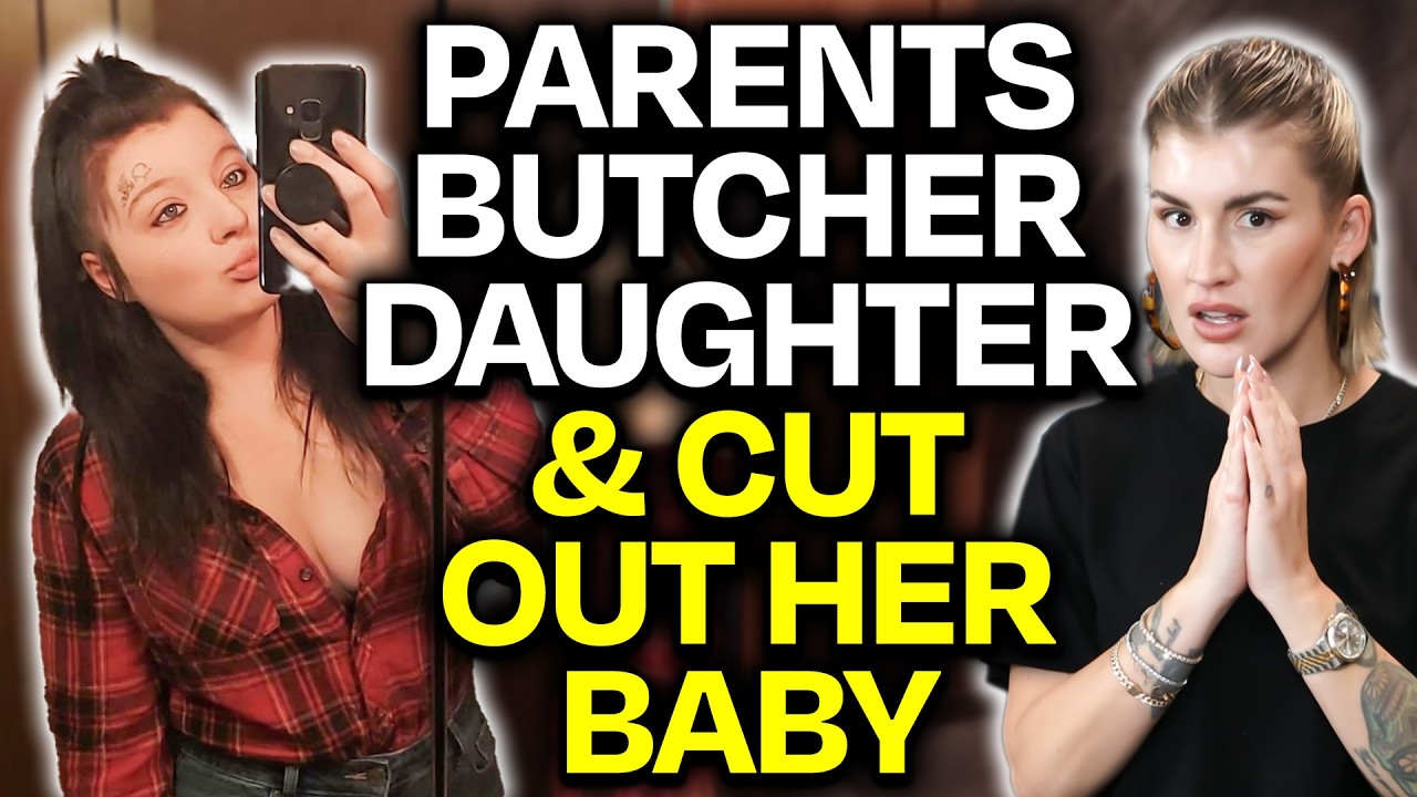 YouTube post by @annieelise for Hiya. Caption reads: Parents Butcher Rebecca Park & Cut Out Her Baby,....