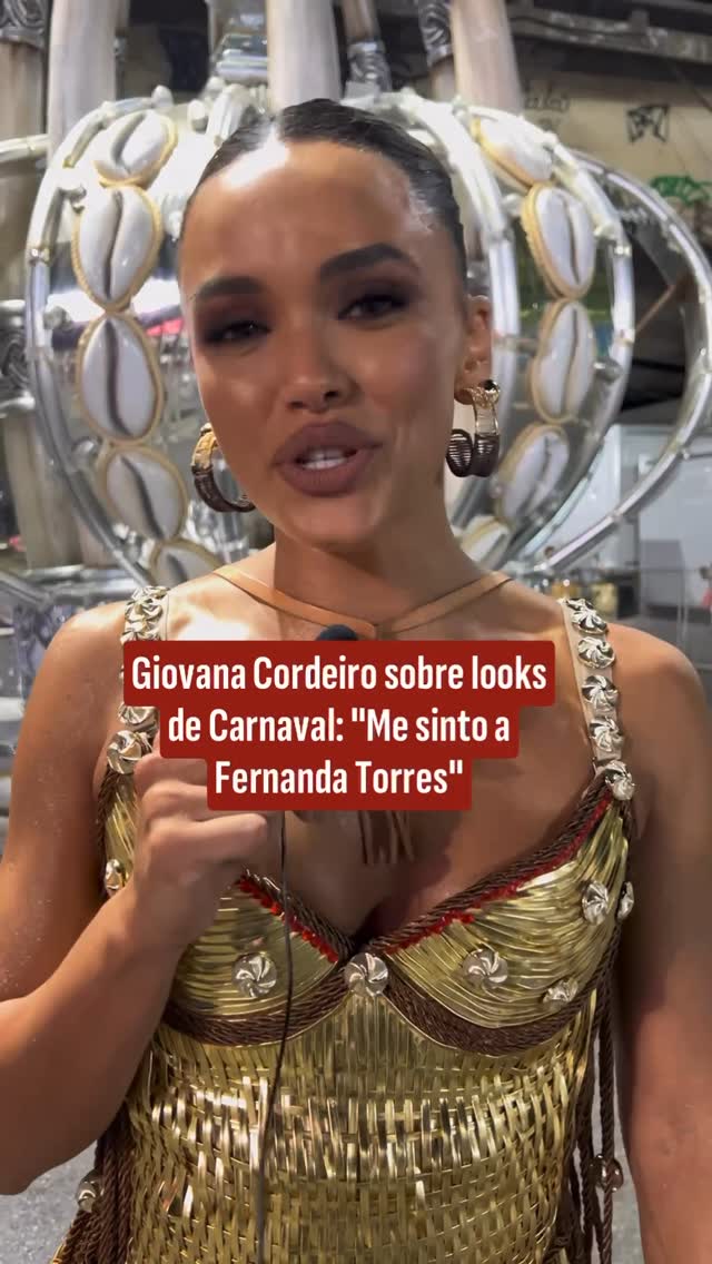 Instagram post by @lucaspasin for Schweppes. Caption reads: Em entrevista ao @lucaspasin, a atriz Giovana....