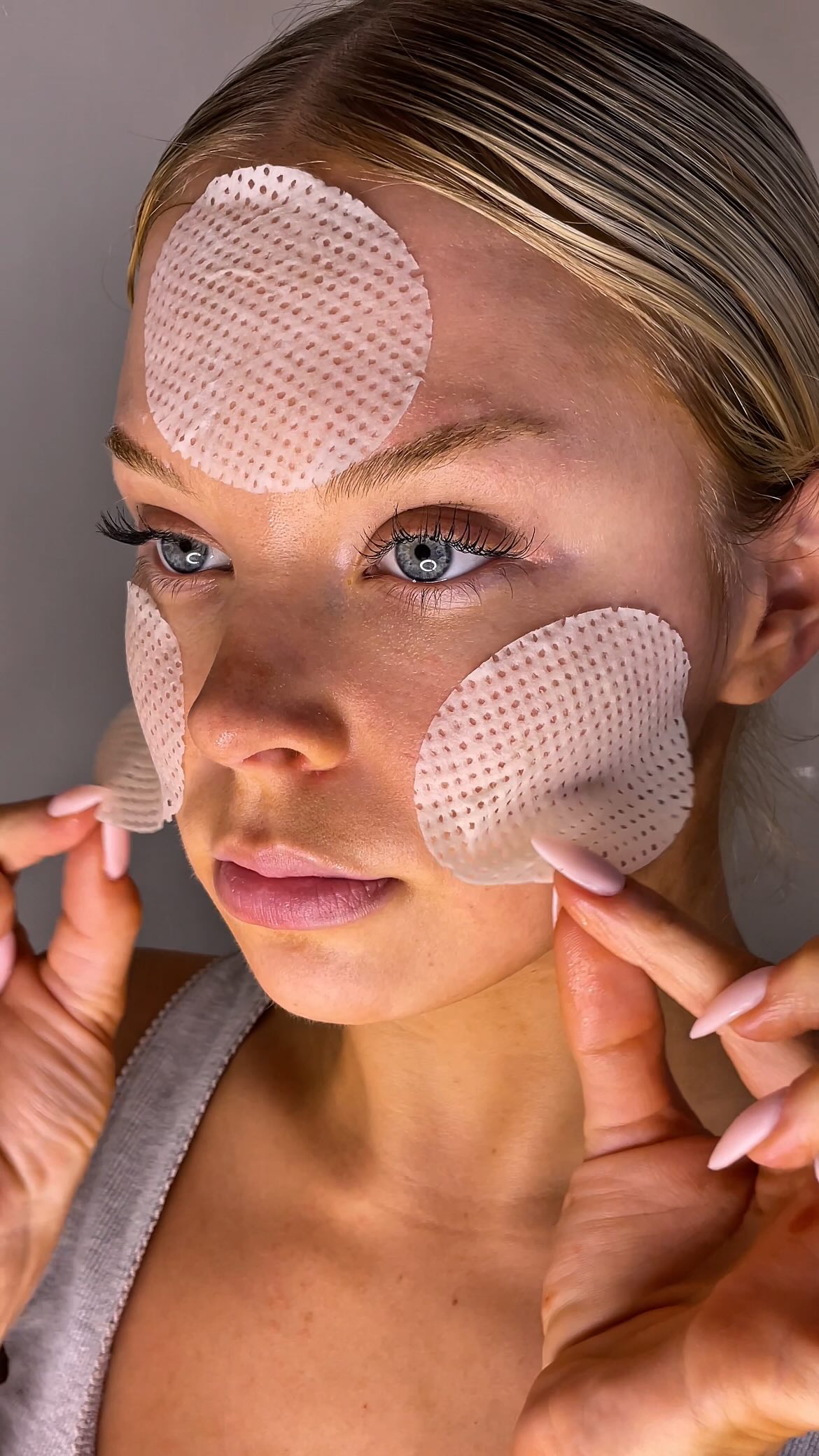 Instagram post by @olivia.dryden for Alya Skin. Caption reads: Say goodbye to dull, uneven skin — your new glow....