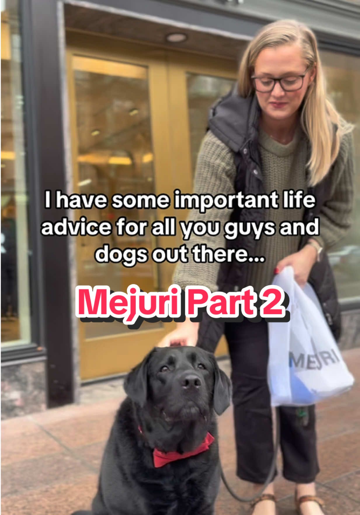 TikTok post by @jimmyrams for Mejuri. Caption reads: [...] lead and get your girl some jewelry from....