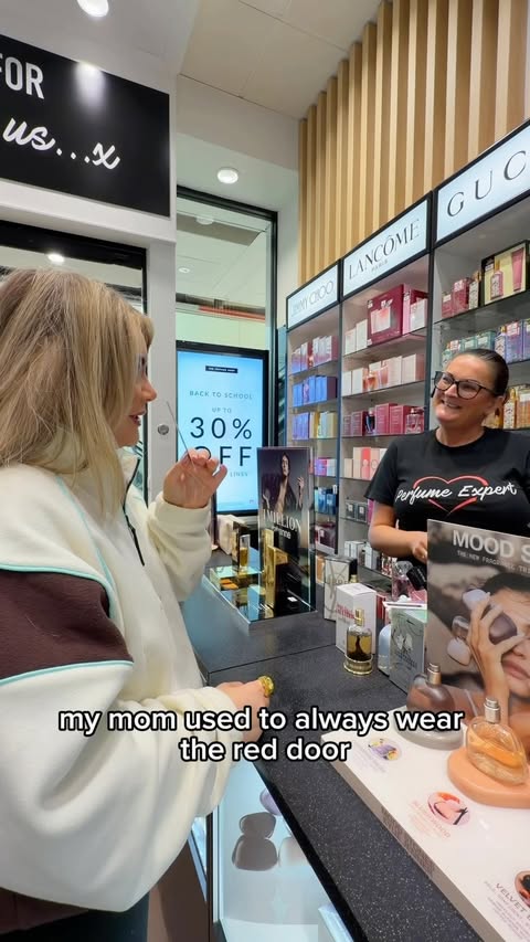 Instagram post by @abigailvancee for The Perfume Shop. Caption reads: [...] rediscovery) #gifted #phantosomnia....