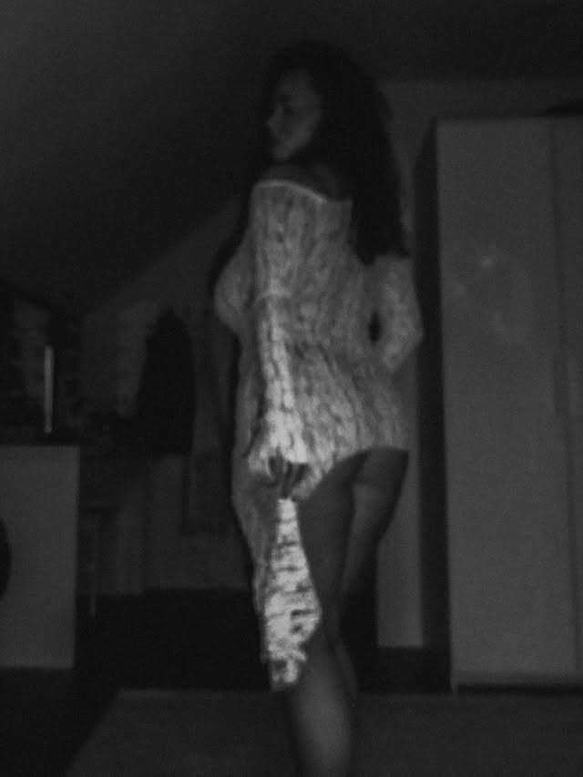 Instagram post by @janakristinah for Nelly. Caption reads: More lace🤍 soooo cute & elegant! #curvyfashion....