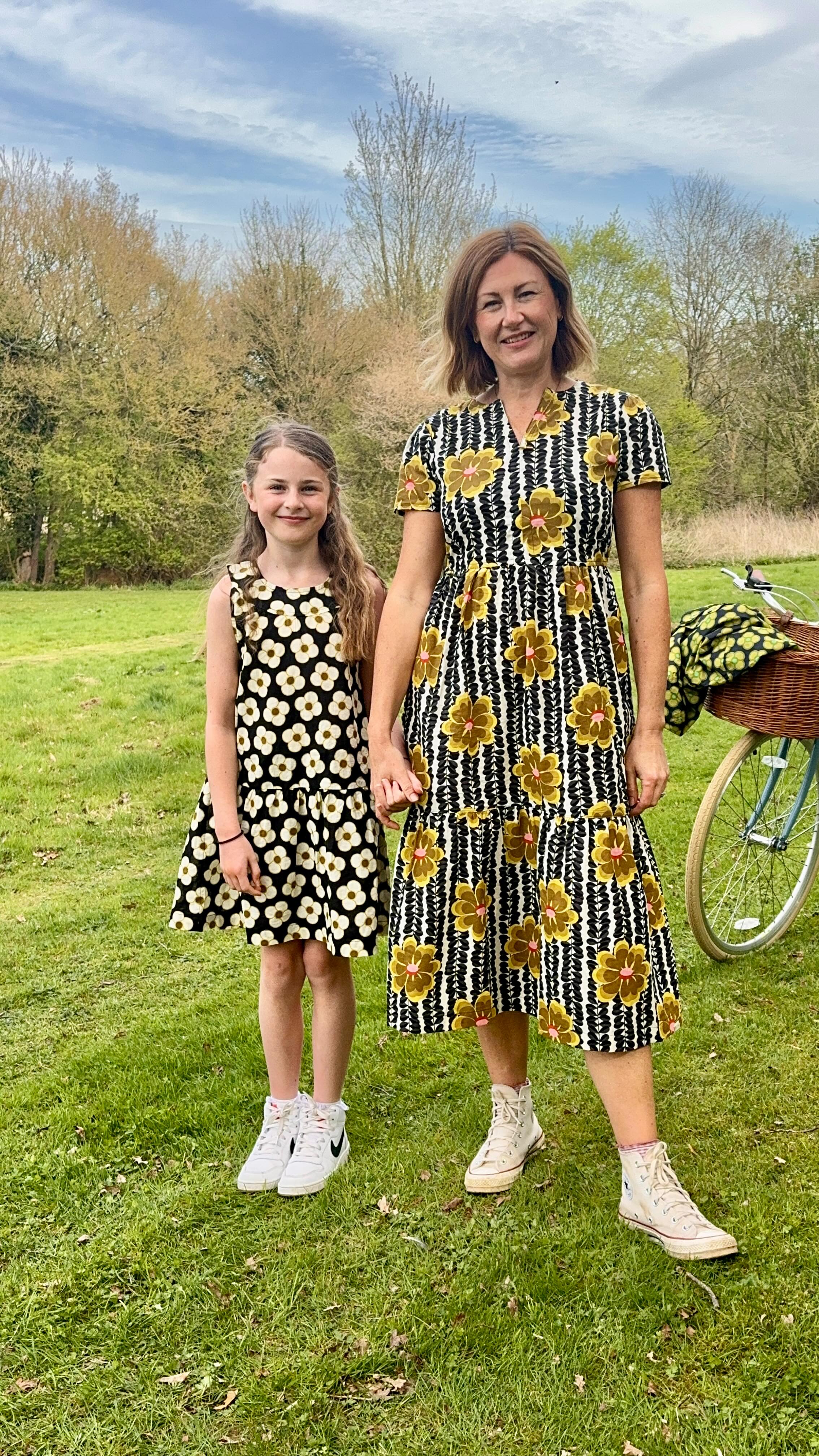 Instagram post by @emmapaton___ for Orla Kiely. Caption reads: [...] Spring Summer in @regattaoutdoors x....
