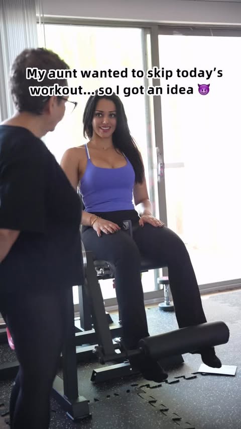 Instagram post by @azalkesha for RitFit. Caption reads: Thanks to @ritfit.sports ￼ my aunt can’t even....