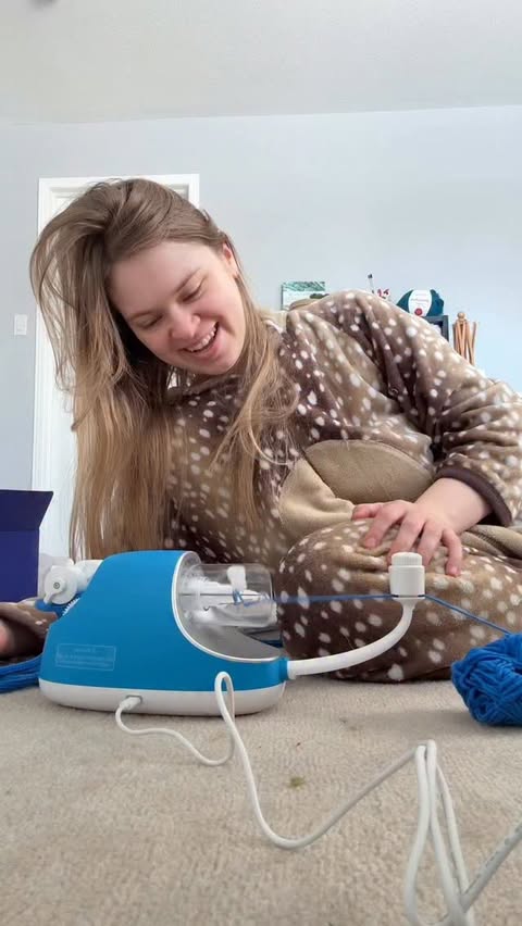 Instagram post by @happycrochetlady for Caydo. Caption reads: [...] most fun tool I’ve ever used! I love the....