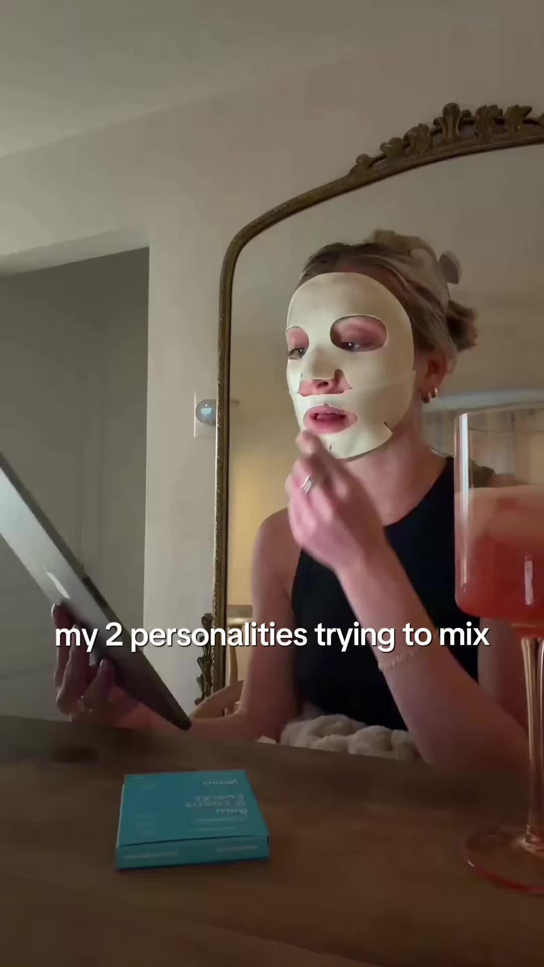 TikTok post by @nursehanni for Neuro Gum. Caption reads: [...] #nursetok #nurse #nursehumor....