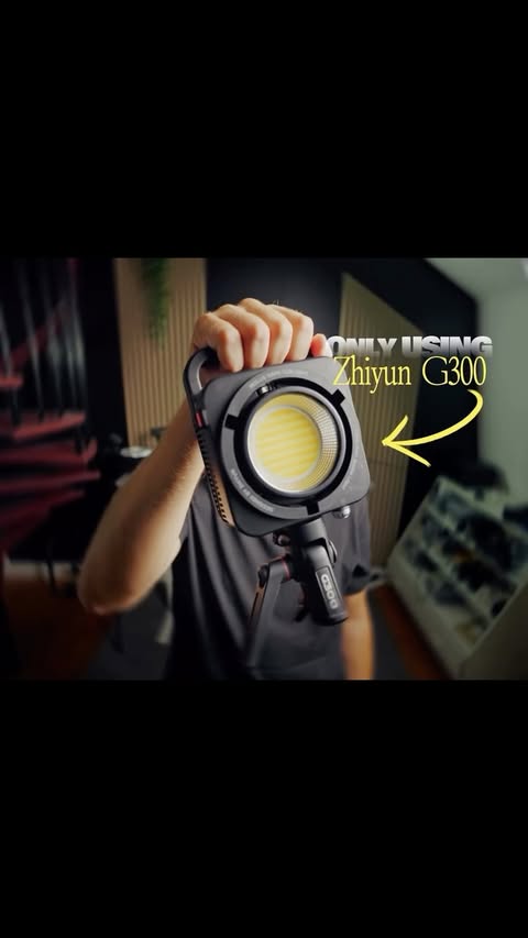 Instagram post by @mehdiscovers for Zhiyun. Caption reads: [...] commerciale - Produit offert @zhiyun_tech....