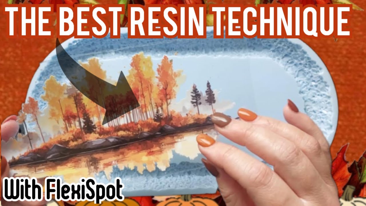 YouTube post by @ClairesCraftyCorner for The Washi Tape Shop. Caption reads: Resin Artists - YOU ABSOLUTELY NEED - to TRY THIS.