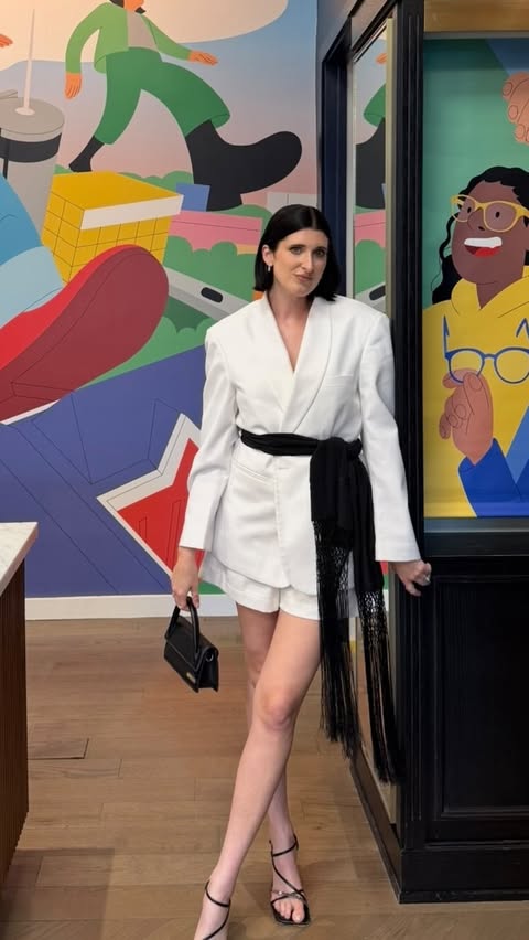Instagram post by @emilyroseinatl for Warby Parker. Caption reads: Warby Parker’s newest location in Buckhead Village....