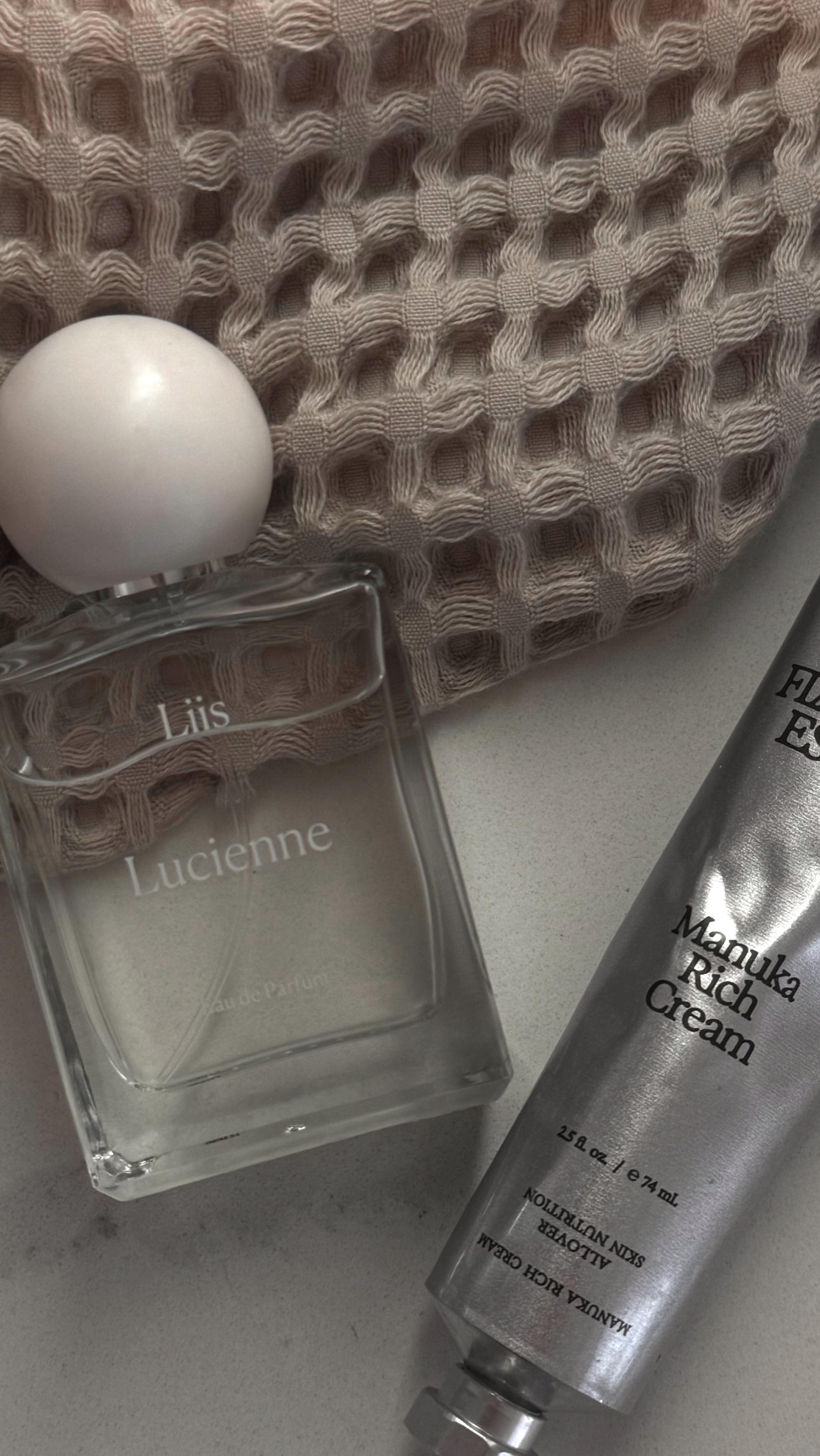 Instagram post by @laurenkyle1 for Brooklinen. Caption reads: Get unready with me and my favourite @brooklinen....