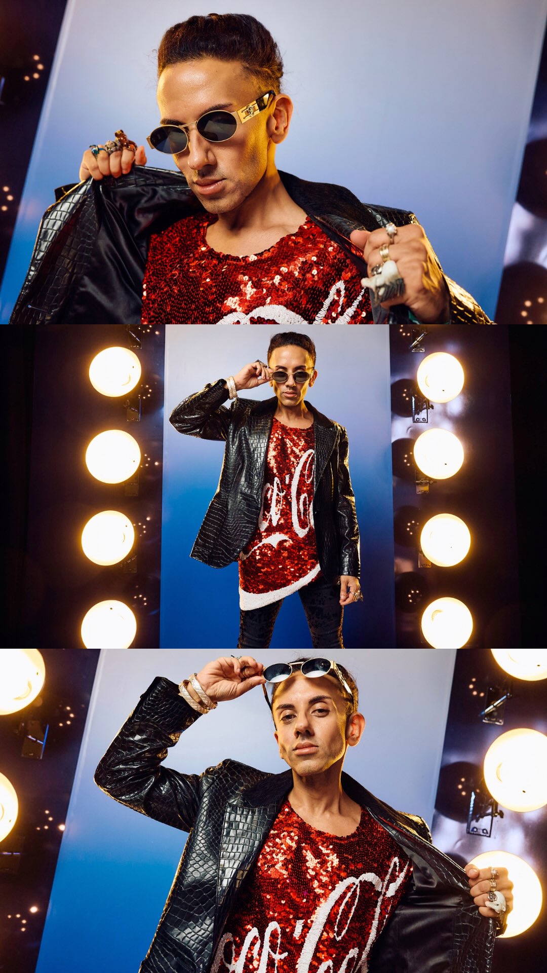 Instagram post by @sssourabh for NYLON. Caption reads: New York is back with #NYFW 🕺

@nylonmag....