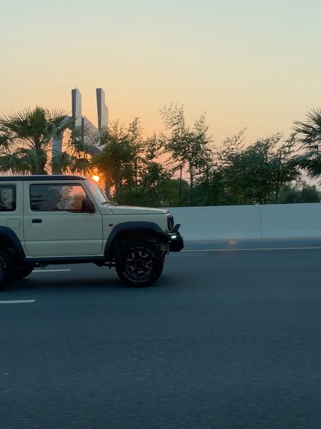 Instagram post by @superboumj for Qatar Airways. Caption reads: FISRT DAY AT F1 GP with @qatarairways....