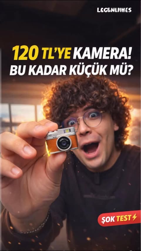Instagram post by @baysacagram for Binance. Caption reads: [...] Kamera Ama Neden 120TL🤔🤩 @trbinance....