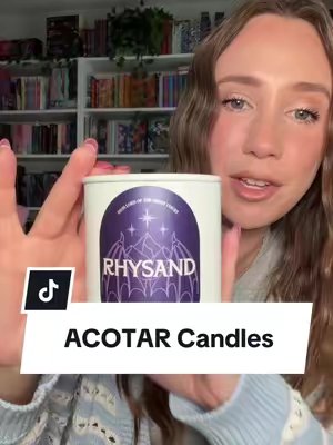 TikTok post by @jackiesbooktally for CE Craft Company. Caption reads: The fact that these are actual official ACOTAR....