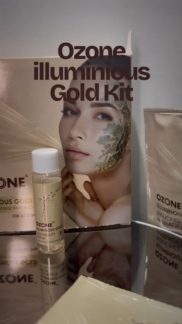 Instagram post by @poojalamba___ for Ozone Signature. Caption reads: Glow like never....