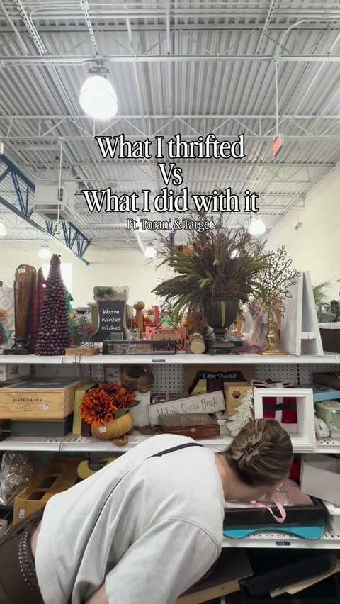 Instagram post by @theflippinwilsons for Torani. Caption reads: [...] I thrifted vs what I did with is ft. @torani....