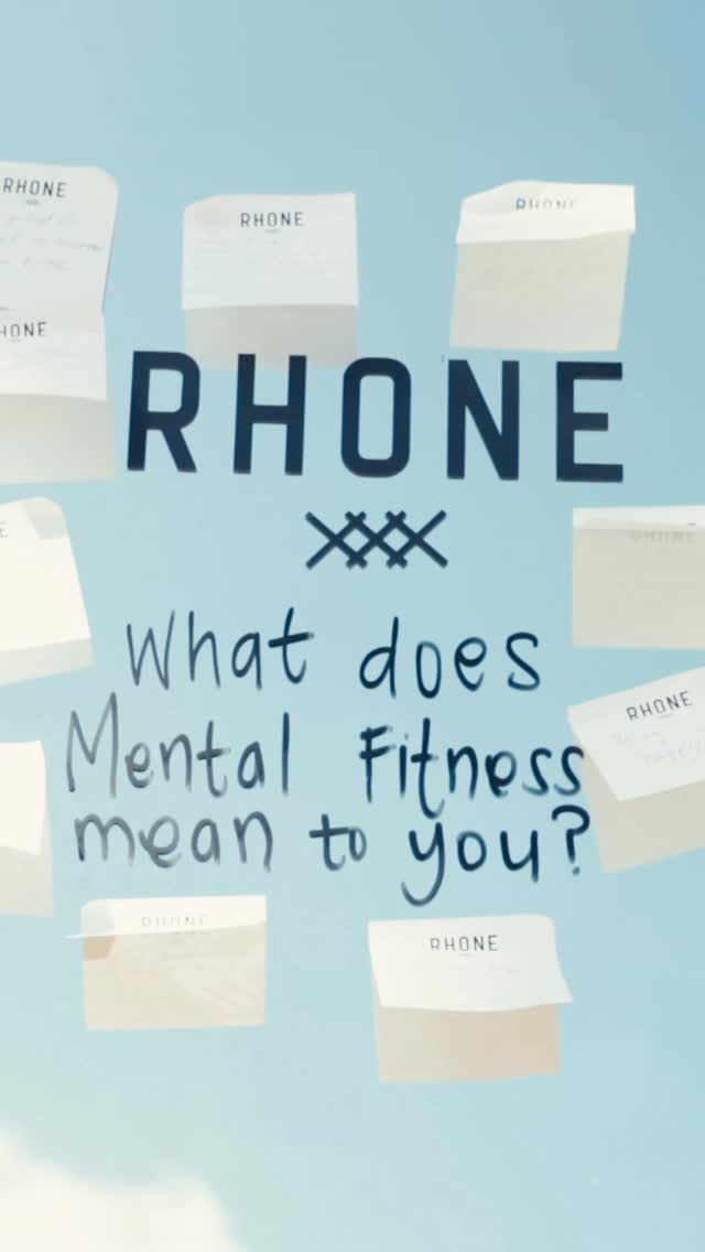 Instagram post by @coffeeandchillmiami for Rhone. Caption reads: Three cities. Countless conversations. One shared....