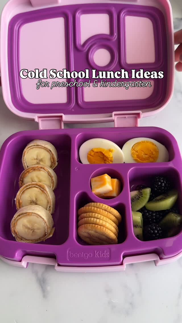 Instagram post by @eatwell.withlex for MadeGood. Caption reads: Easy cold school lunch ideas that keep things fun,....