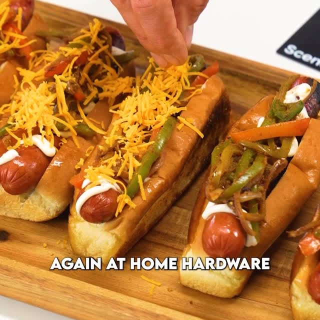 Instagram post by @andyseastcoastkitchen_ for Home Hardware. Caption reads: It’s Scene+ Double Days again at Home Hardware and....