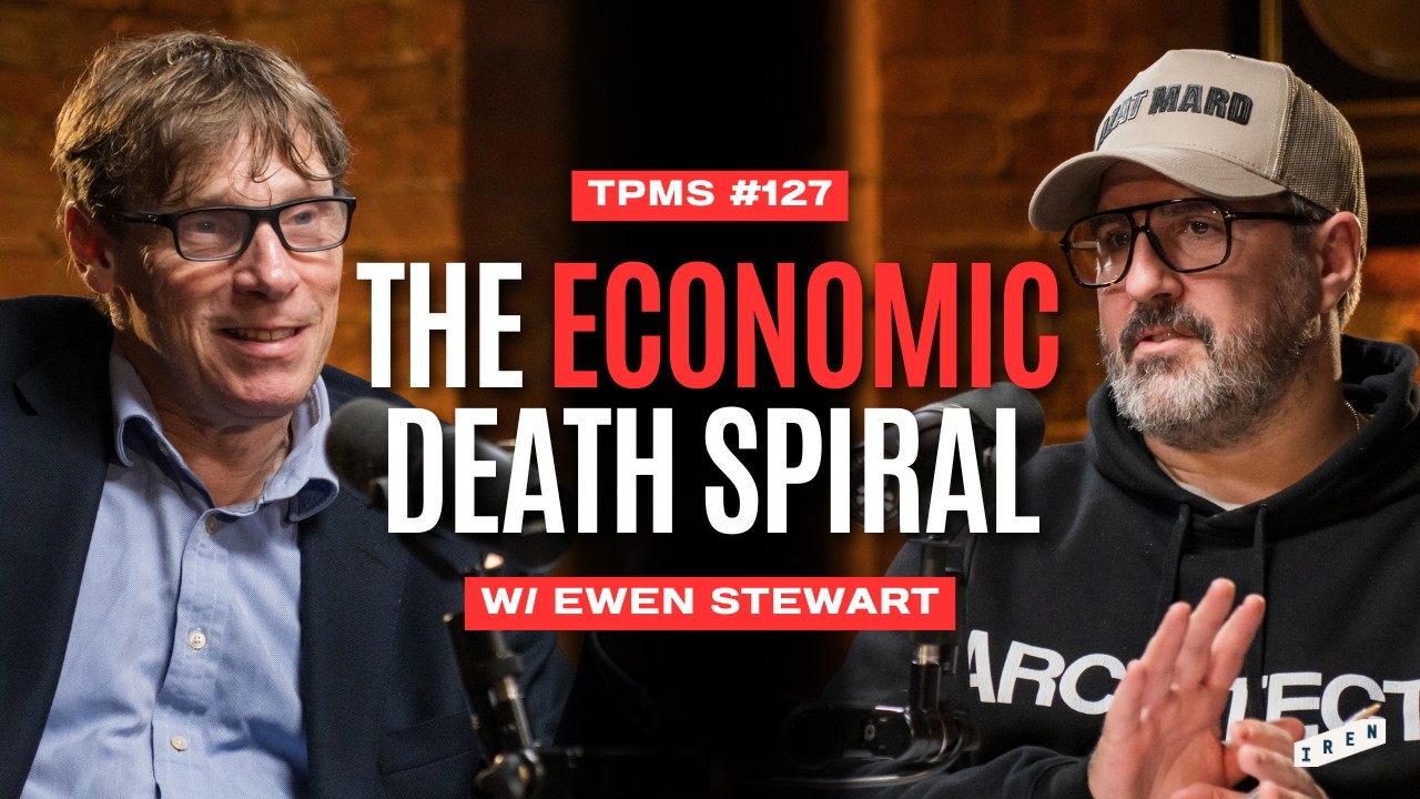 YouTube post by @PeterMcCormackShow for Ledger. Caption reads: Taxed to Death: Britain’s Economic Model Is....