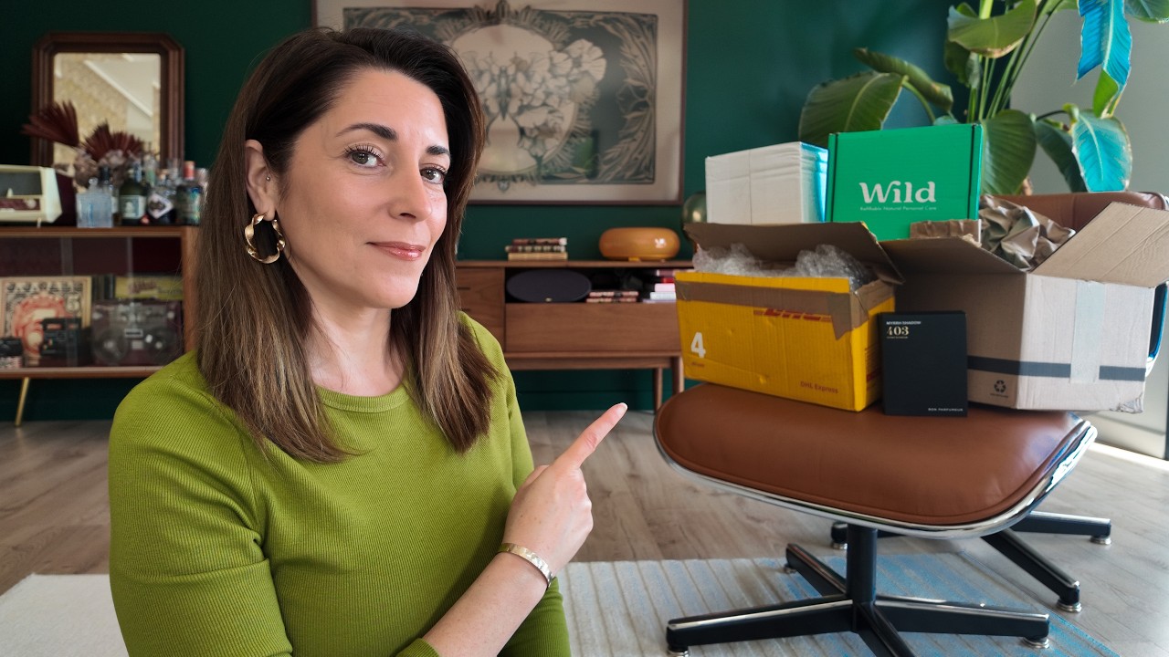 YouTube post by @alicia.makeup.beauty for Bon Parfumeur. Caption reads: 📦 MEGA BEAUTY UNBOXING: Skincare, Makeup, Hair,....