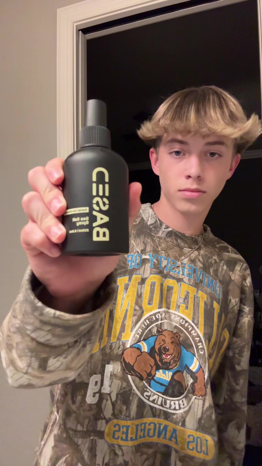 TikTok post by @ethans.secretspam for Based BodyWorks. Caption reads: HAT HEAD IS NOT AN ISSUE WITH BASED BODYWORKS....