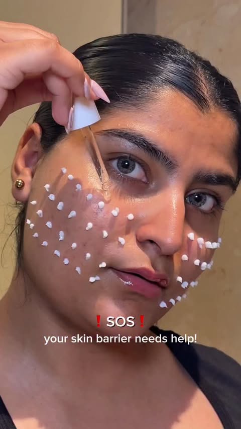 Instagram post by @deepika_jaskirat_ for Axis-y. Caption reads: [...] duo for strengthening skin barrier by....