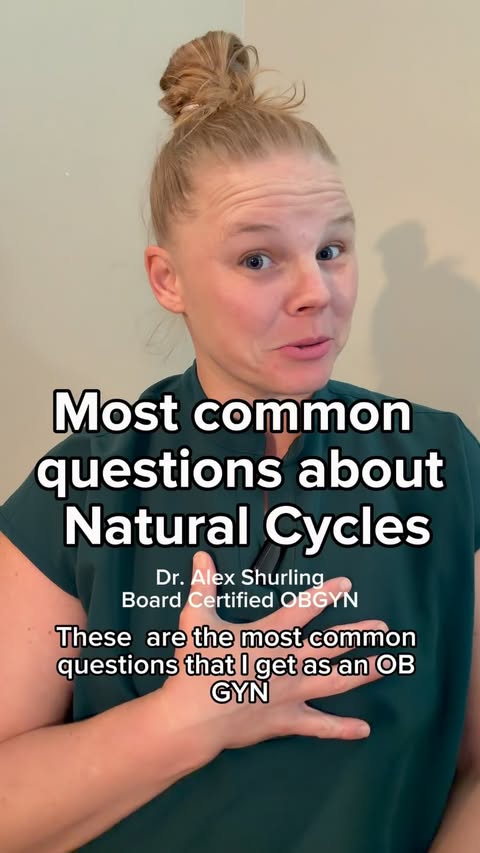 Instagram post by @babymommadoc_ for Natural Cycles°. Caption reads: [...] about a hormone-free option — the....