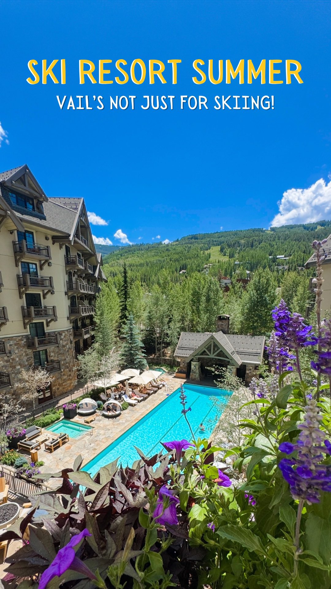 Instagram post by @the.worried.wanderer for Epic Pass. Caption reads: What started as a chill mountain weekend quickly....