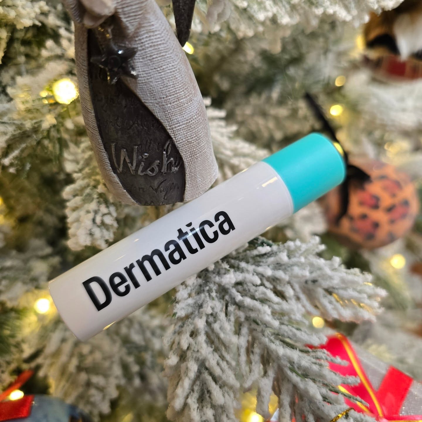 Instagram post by @iceeresults for Dermatica. Caption reads: [...] skin! I'm completely obsessed with....