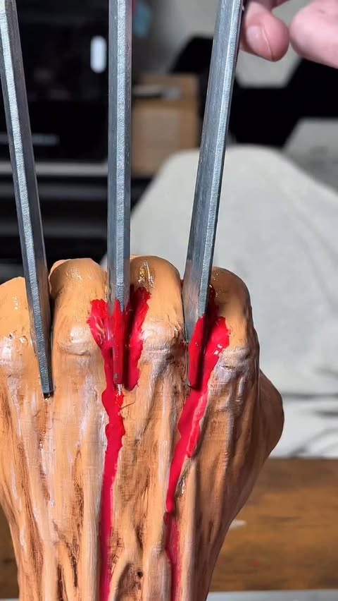 Instagram post by @3digiprints for PCBWay. Caption reads: [...] Claw Statue out of 3Dprinted Parts From....