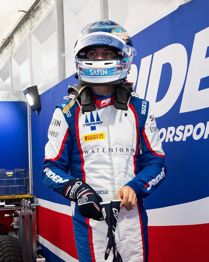 Instagram post by @trident_team for Sparco. Caption reads: With @sparco_official, you feel the difference....