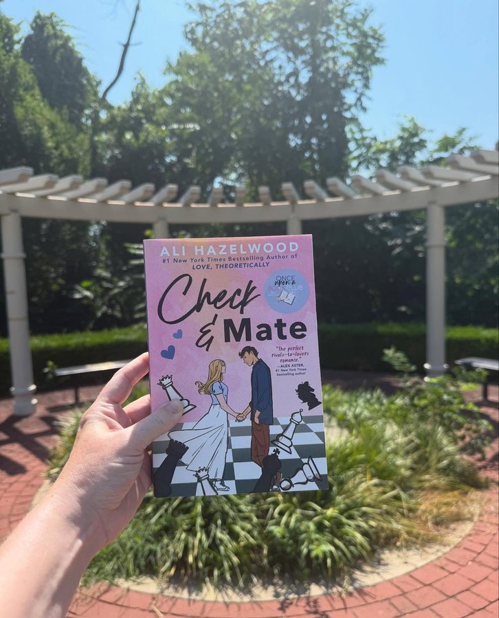 Instagram post by @leannreadsbooks for Once Upon A Book Club. Caption reads: “With you I want to play more than I want to....