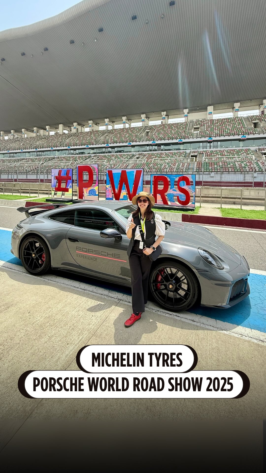 Instagram post by @garimaavtar for Michelin. Caption reads: Precision in every turn. Power in every push.....