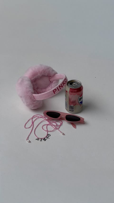 Instagram post by @beaparozzi for PINKO. Caption reads: life is just better in pink @pinkoofficial....