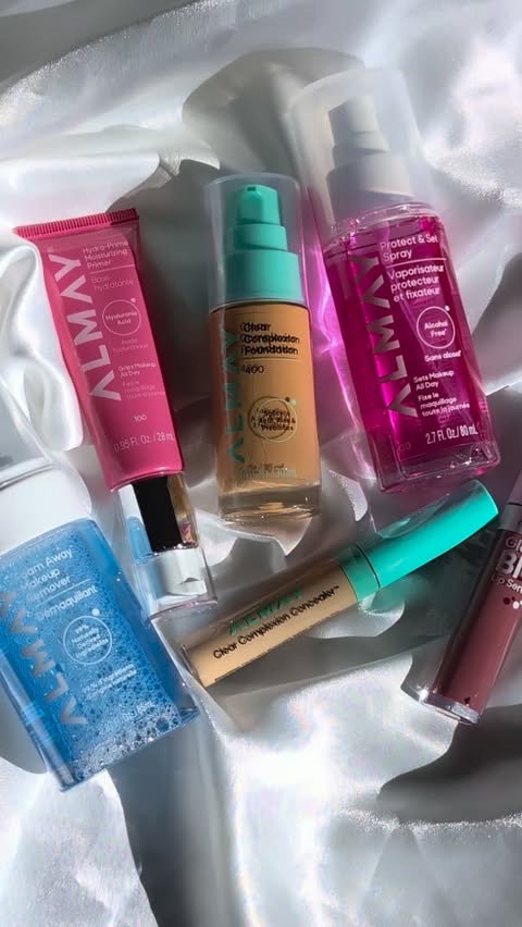 Instagram post by @aswtnsr_ for ALMAY. Caption reads: These @almay favorites have been a great addition....