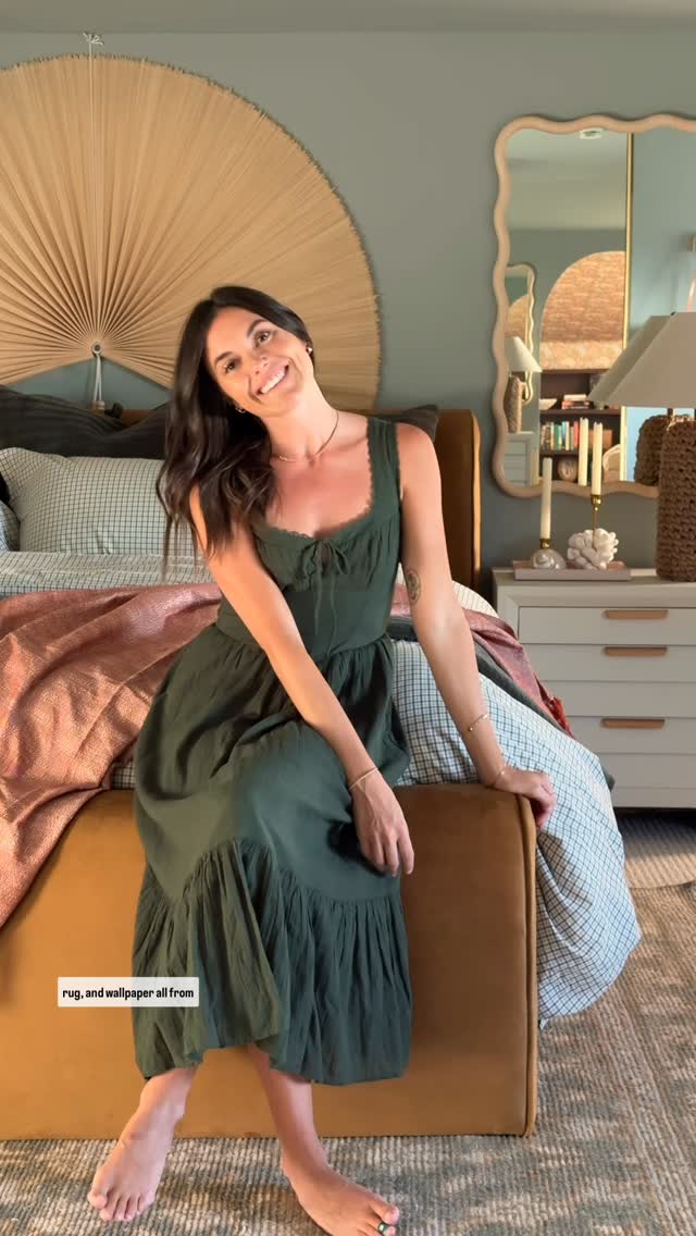 Instagram post by @marylauren for The Company Store. Caption reads: What places would you pull your inspiration from?....