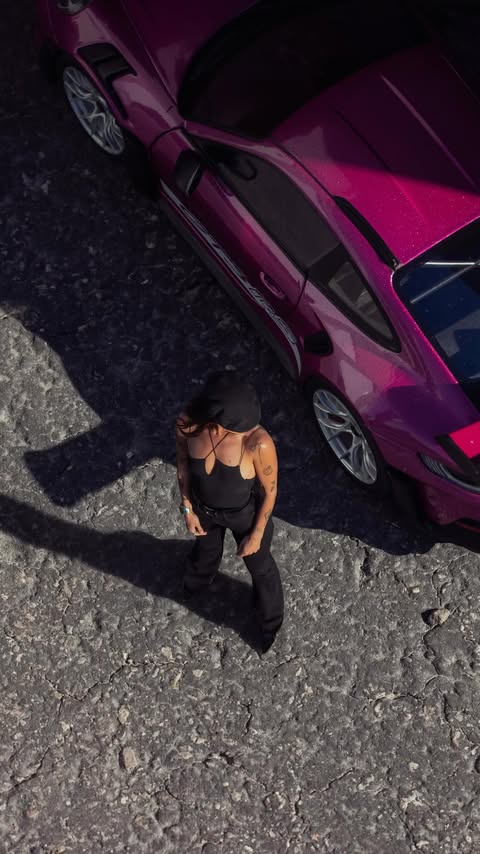 Instagram post by @aaronbhall for Adobe Photoshop. Caption reads: [...] Harmonize in @photoshop....