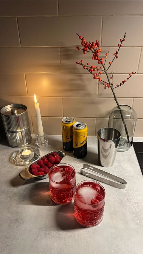 Instagram post by @paulastrausa for Schweppes. Caption reads: [...] to tell me twice 🍸 perfect timing for....