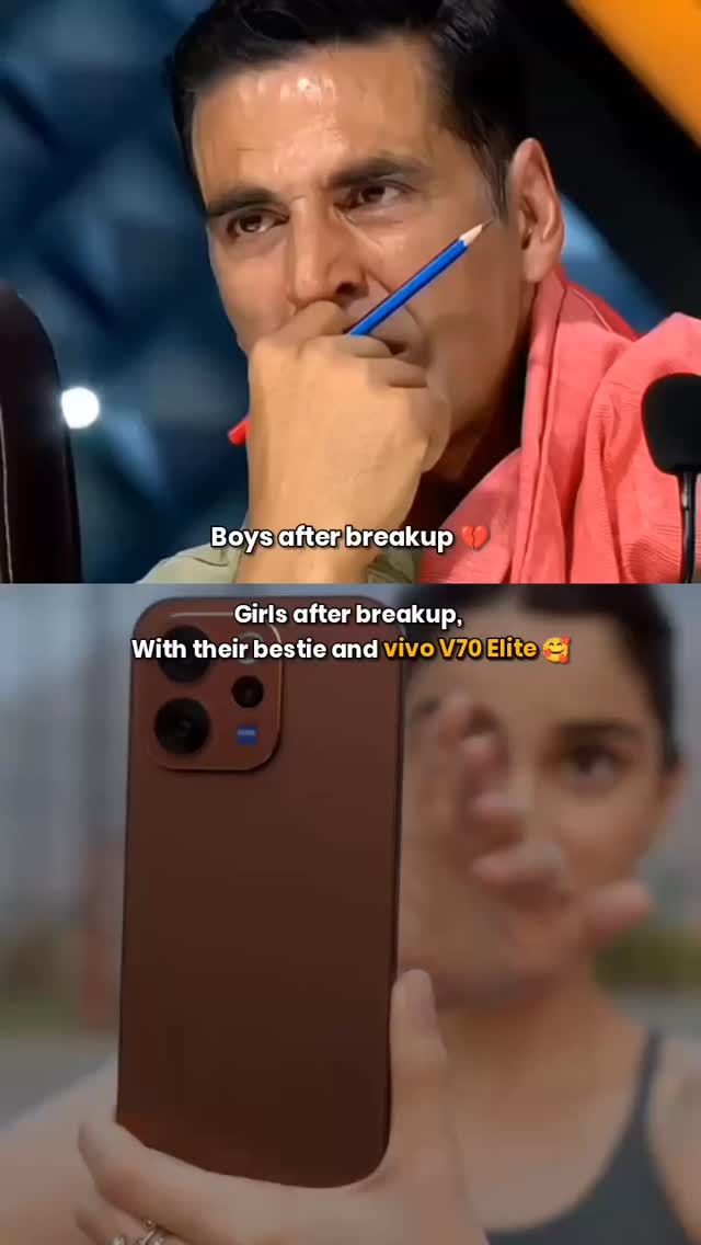 Instagram post by @virals.tales for Vivo. Caption reads: #Ad Making memories sharper with the vivo V70....