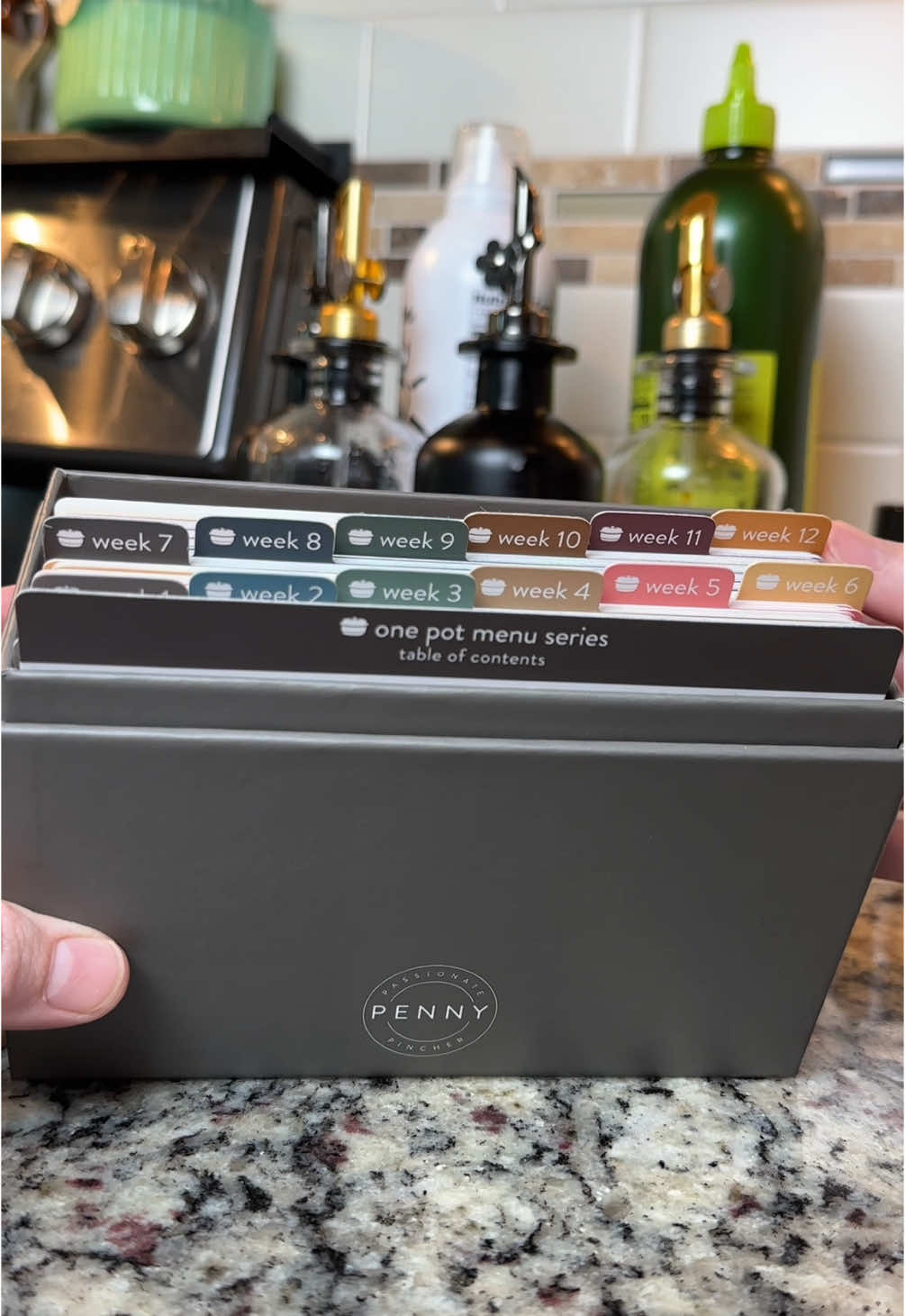 TikTok post by @cheysingh for Passionate Penny Pincher. Caption reads: [...] to dinner stress with the @Passionate Penny....