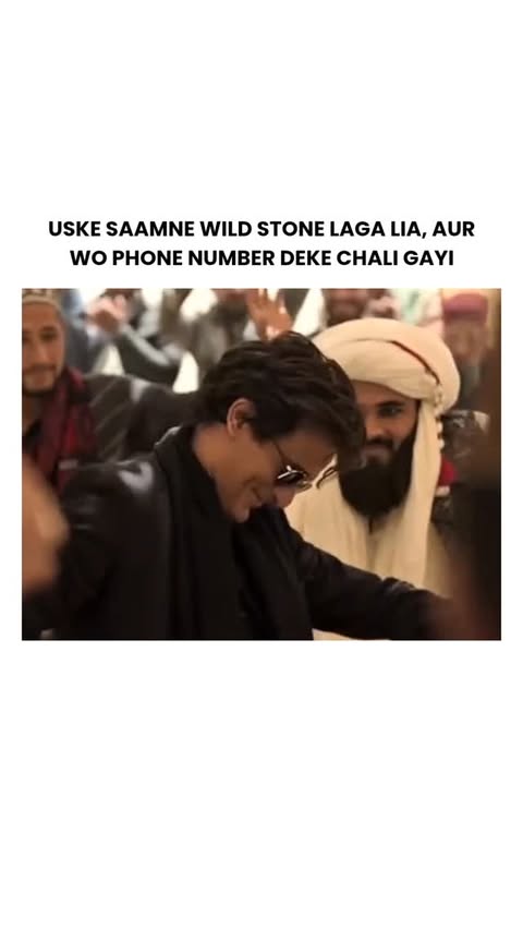 Instagram post by @sakhtindia for WILD STONE. Caption reads: Number mil gaya guys 😳

@wildstoneofficial....