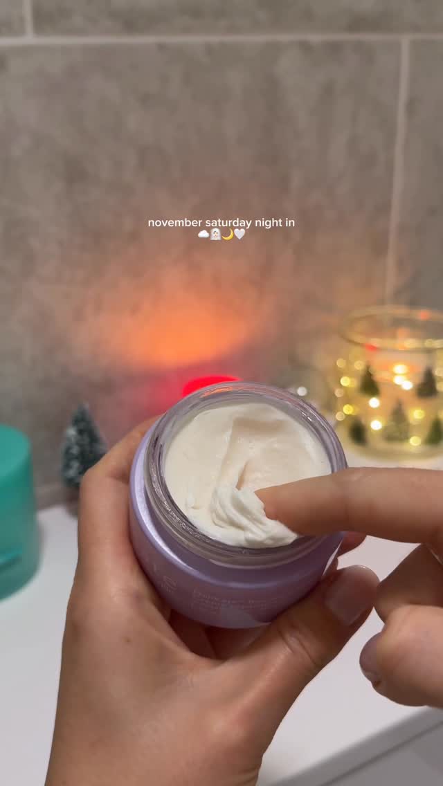 Instagram post by @rebeccariddlex for Kate Somerville. Caption reads: asmr saturday night in watching One Piece....