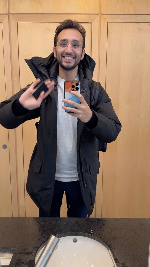 Instagram post by @aliabdaal for WeWork. Caption reads: Come to @wework with me for the morning

Working....