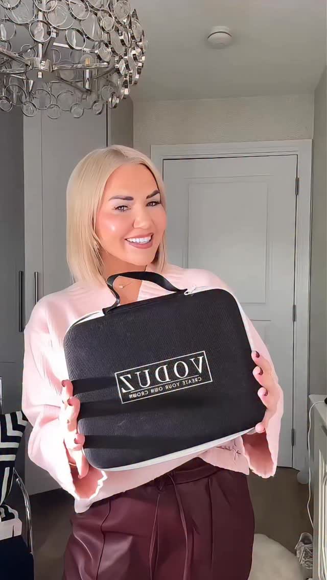 Instagram post by @erinmcgregor123 for Voduz Hair. Caption reads: #AD 💇‍♀️ If you could only pick ONE… what’s your....