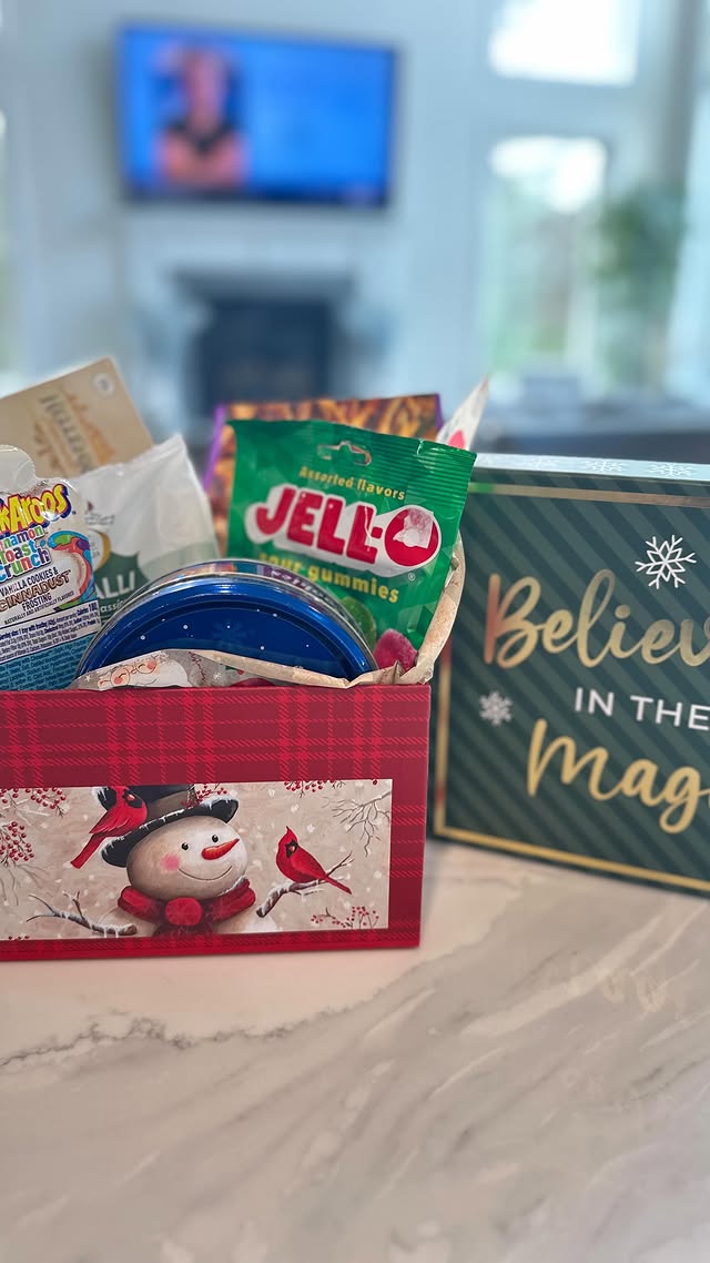 Instagram post by @foodfamilyandchaos for Ocean State Job Lot. Caption reads: [...] box. #sponsored I popped into Ocean State....