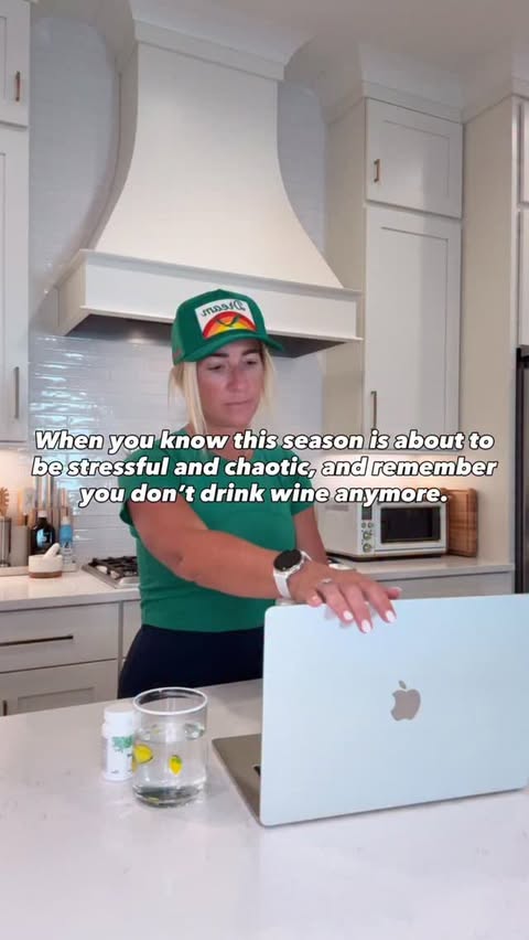 Instagram post by @tammikuthan for Thorne. Caption reads: Comment CALM for the adaptogen I use to feel....