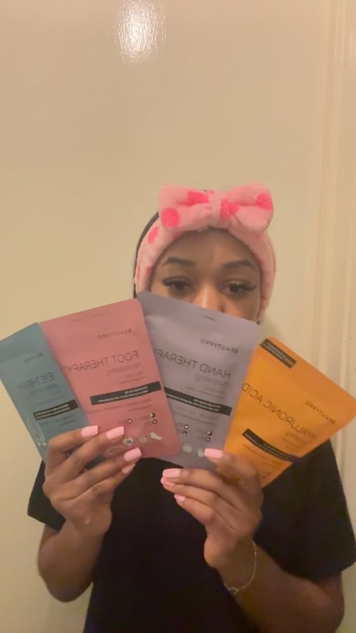 Instagram post by @leticiaaa.x for BeautyPro. Caption reads: Skincare is my self-care🧴AD

@beautypro x secured....