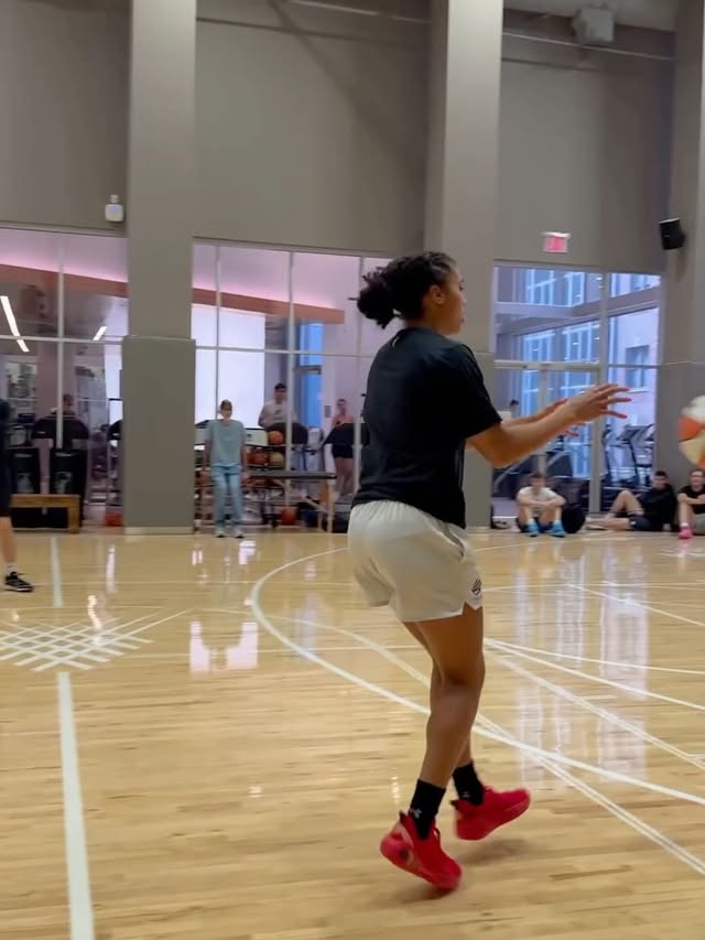 Instagram post by @cbrickley603 for PUMA Basketball. Caption reads: Sheesh!! This one means ALOT!!! This girl is a....